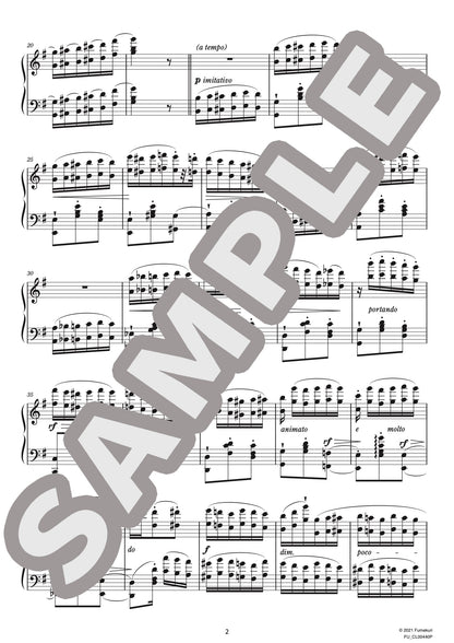 24の性格的練習曲 作品25 第9番 ト長調（MARMONTEL) / クラシック・オリジナル楽曲【中上級】