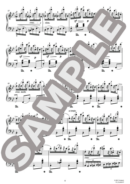 24の性格的練習曲 作品25 第20番 変ロ長調（MARMONTEL) / クラシック・オリジナル楽曲【中上級】