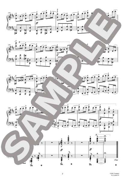 すべての長調による12の練習曲 作品35 第2番 ニ長調（ALKAN) / クラシック・オリジナル楽曲【中上級】
