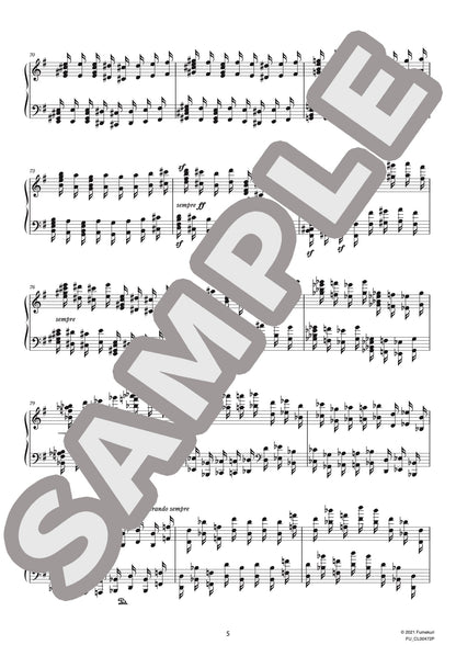 すべての長調による12の練習曲 作品35 第3番 ト長調（ALKAN) / クラシック・オリジナル楽曲【中上級】