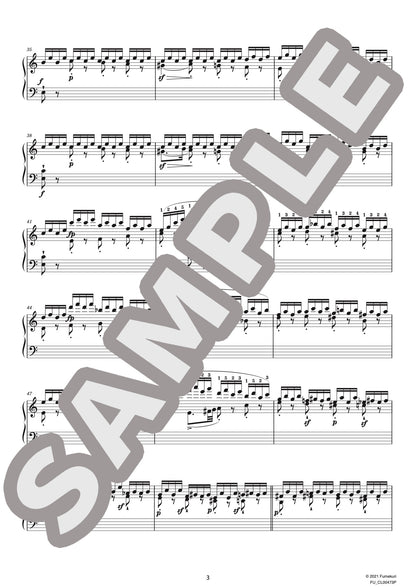 すべての長調による12の練習曲 作品35 第4番 ハ長調（ALKAN) / クラシック・オリジナル楽曲【中上級】