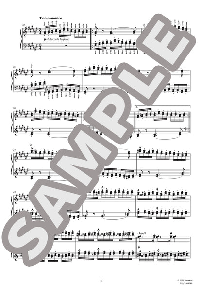 すべての長調による12の練習曲 作品35 第9番 嬰ハ長調 対位法（ALKAN) / クラシック・オリジナル楽曲【中上級】
