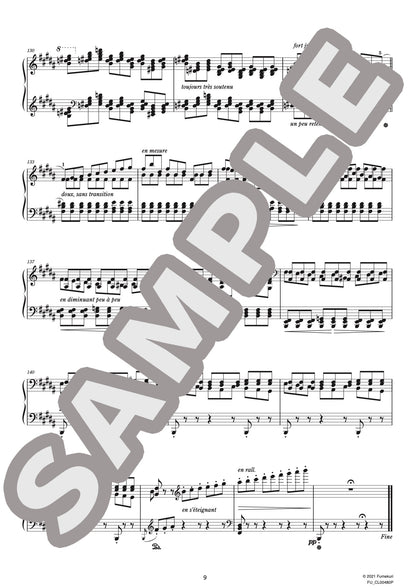 すべての長調による12の練習曲 作品35 第11番 ロ長調（ALKAN) / クラシック・オリジナル楽曲【中上級】