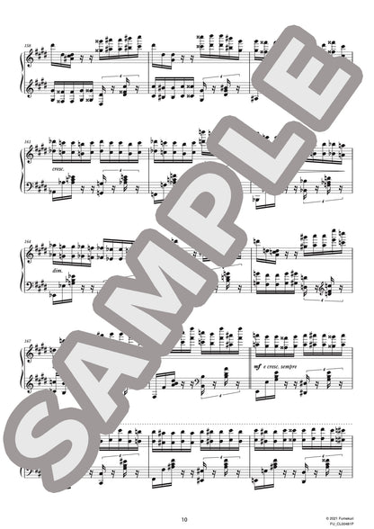 すべての長調による12の練習曲 作品35 第12番 ホ長調（ALKAN) / クラシック・オリジナル楽曲【中上級】