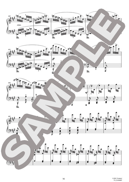 すべての短調による12の練習曲 作品39 第1番 イ短調 風のように（ALKAN) / クラシック・オリジナル楽曲【中上級】