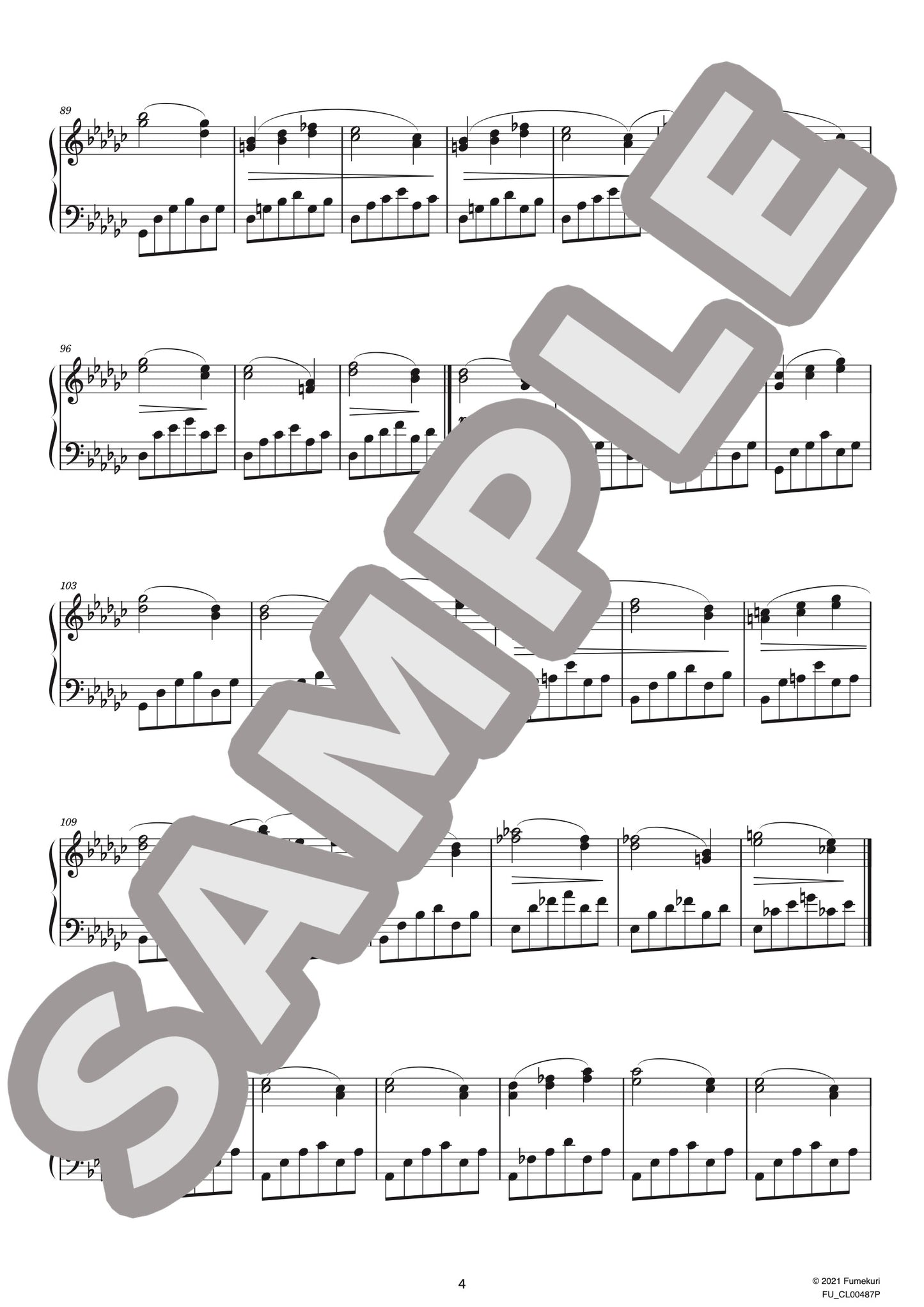 すべての短調による12の練習曲 作品39 第6番 変ロ短調「交響曲」第3楽章：メヌエット（ALKAN) / クラシック・オリジナル楽曲【中上級】