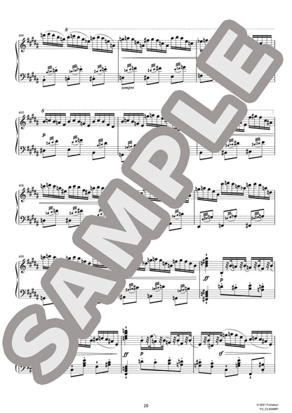 すべての短調による12の練習曲 作品39 第8番 嬰ト短調「協奏曲」第1楽章（ALKAN) / クラシック・オリジナル楽曲【中上級】