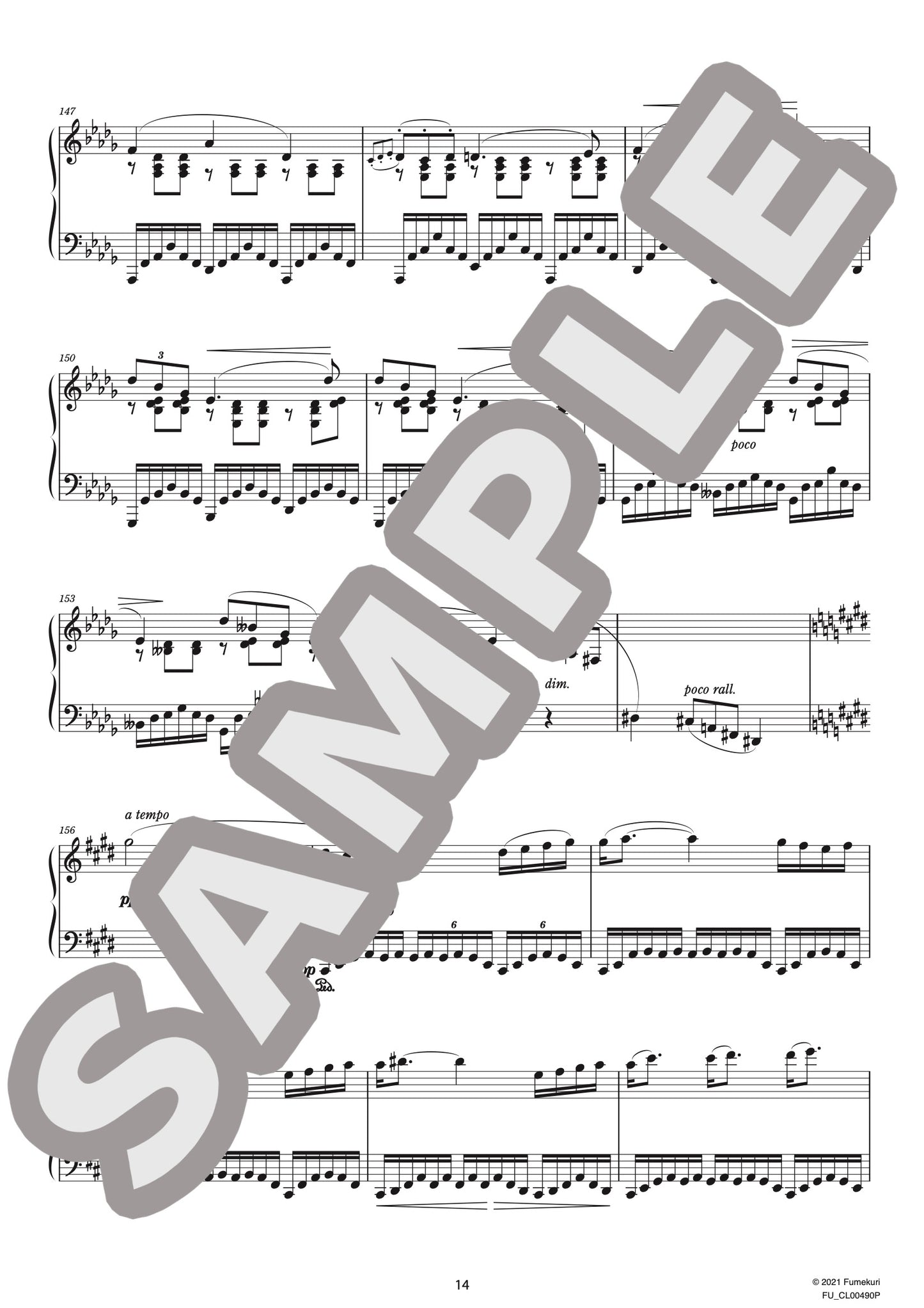 すべての短調による12の練習曲 作品39 第9番 嬰ハ短調「協奏曲」第2楽章（ALKAN) / クラシック・オリジナル楽曲【中上級】