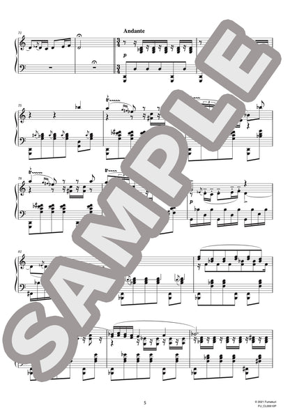 スペイン民謡による6つの小品 第5曲 サンブラ（GRANADOS) / クラシック・オリジナル楽曲【中上級】