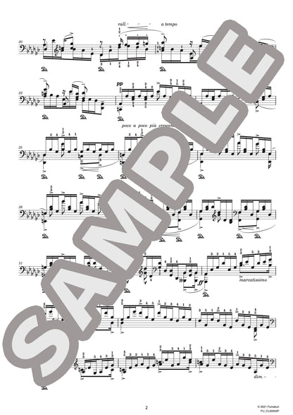 ショパンの作品10-5による第7ヴァージョン［変ト長調／左手独奏のための］（GODOWSKI) / クラシック・オリジナル楽曲【中上級】