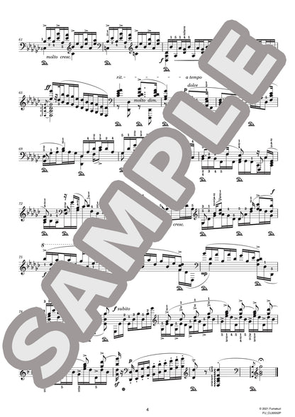 ショパンの作品10-5による第7ヴァージョン［変ト長調／左手独奏のための］（GODOWSKI) / クラシック・オリジナル楽曲【中上級】