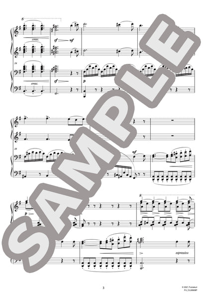 デュエッティーノ 作品11（SAINT-SAËNS) / クラシック・オリジナル楽曲【中上級】