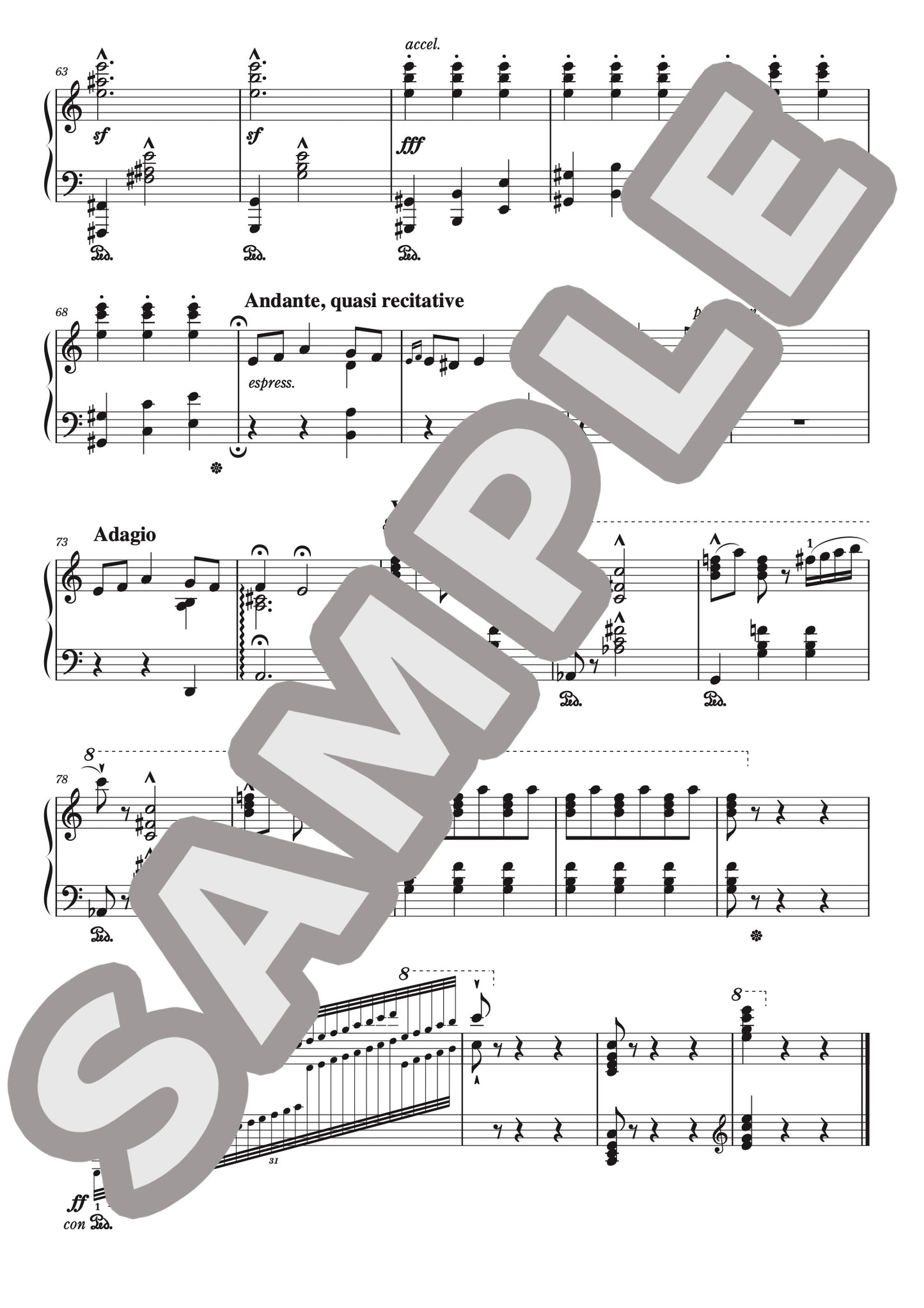 ショパンの作品74による「６つのポーランドの歌」 指 環〜バッカナール（酒宴のうた）（CHOPIN=LISZT) / クラシック・オリジナル楽曲【中上級】