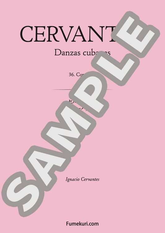 キューバ舞曲 宮廷婦人（CERVANTES) / クラシック・オリジナル楽曲【中上級】