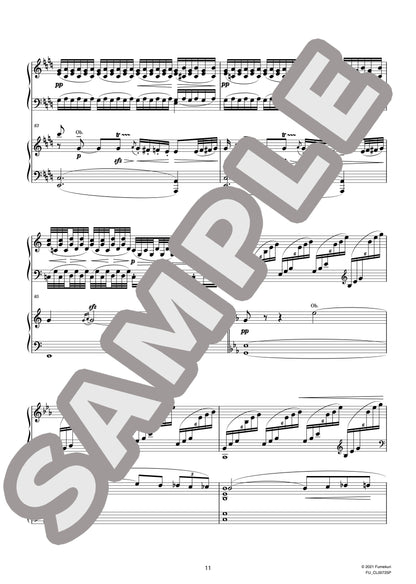 牧神の午後への前奏曲［2台ピアノ版］（DEBUSSY) / クラシック・オリジナル楽曲【中上級】