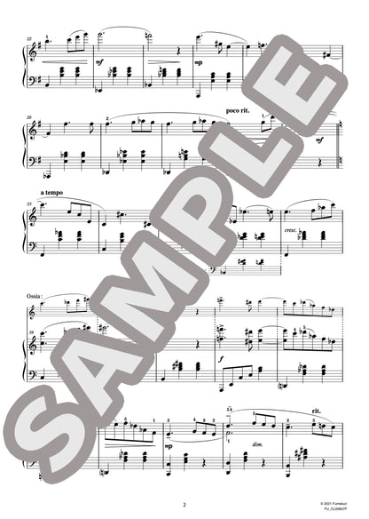 「シンデレラ」からの6つの小品 作品102 1. ワルツ（シンデレラと王子）（PROKOFIEV) / クラシック・オリジナル楽曲【中上級】