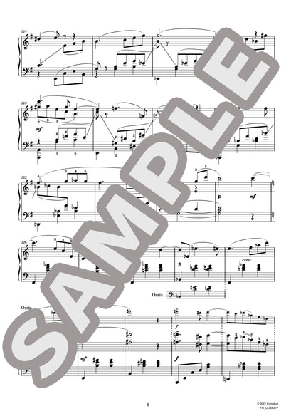 「シンデレラ」からの6つの小品 作品102 1. ワルツ（シンデレラと王子）（PROKOFIEV) / クラシック・オリジナル楽曲【中上級】
