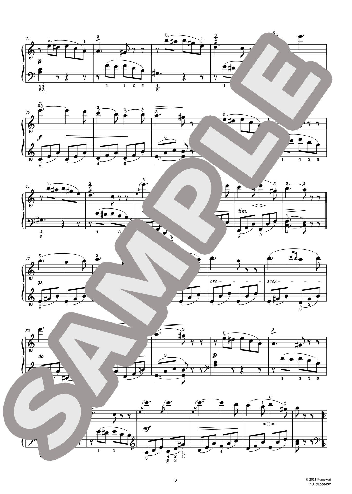 とてもやさしい６つの小曲集 ロンド 作品52-6（HUMMEL) / クラシック・オリジナル楽曲【中上級】