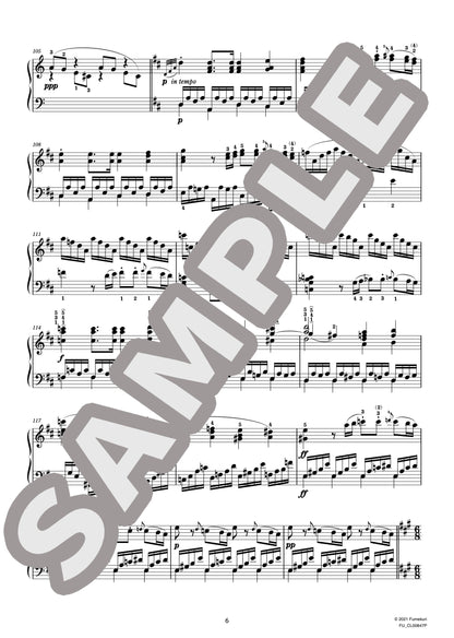 モーツァルトの『フィガロの結婚』のアリア 作品124 “もう飛ぶまいぞこの喋々”のテーマによる幻想曲（HUMMEL) / クラシック・オリジナル楽曲【中上級】