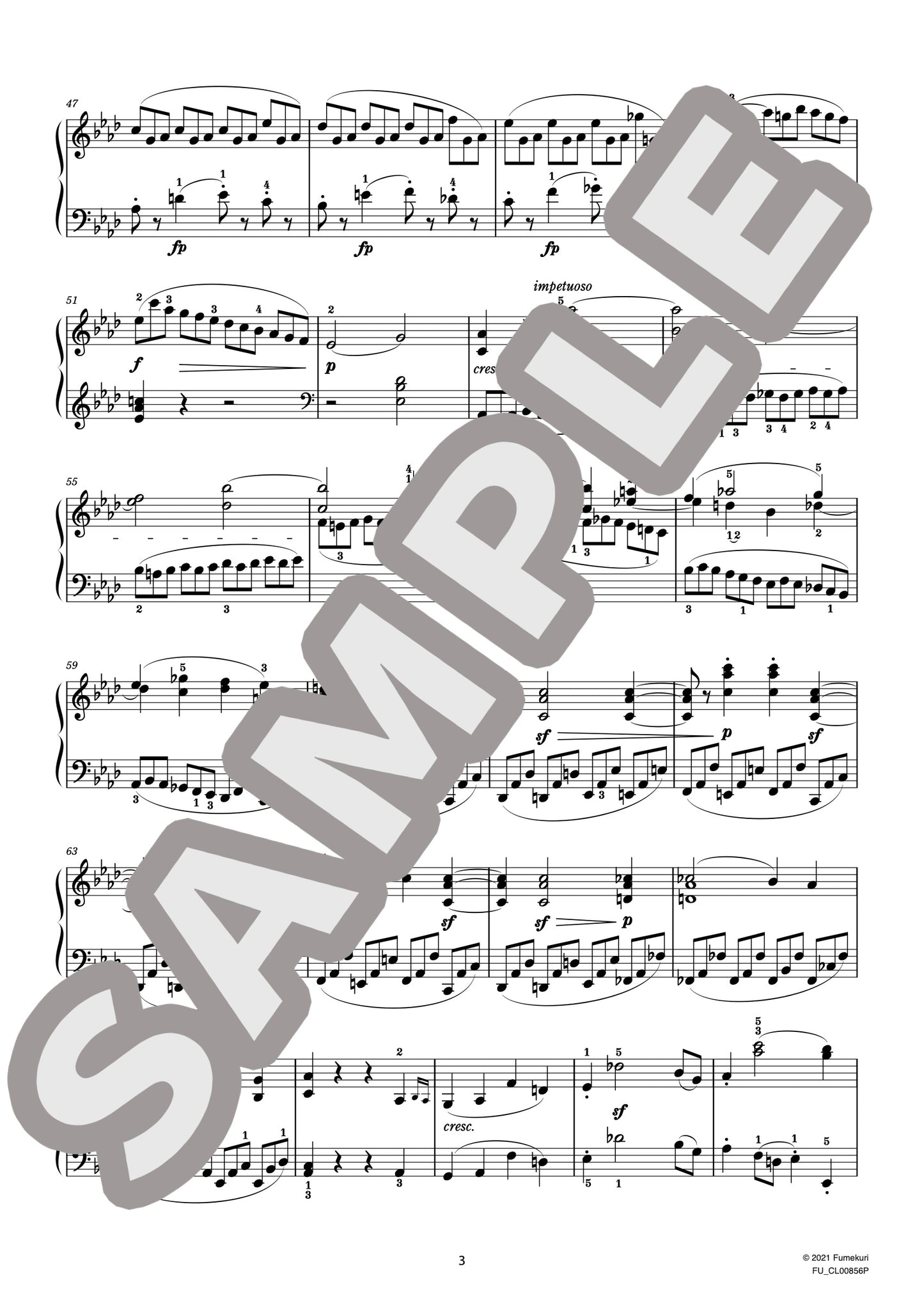 ソナタ 第3番 作品20 第3楽章 フィナーレ（HUMMEL) / クラシック・オリジナル楽曲【中上級】