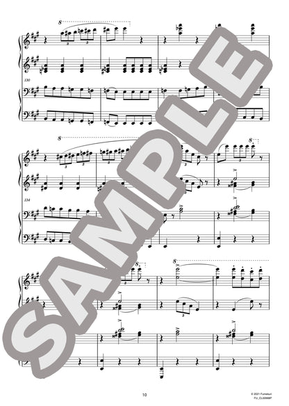 スペイン奇想曲 作品34 アストゥリアのファンタンゴ（RIMSKY-KORSAKOV) / クラシック・オリジナル楽曲【中上級】