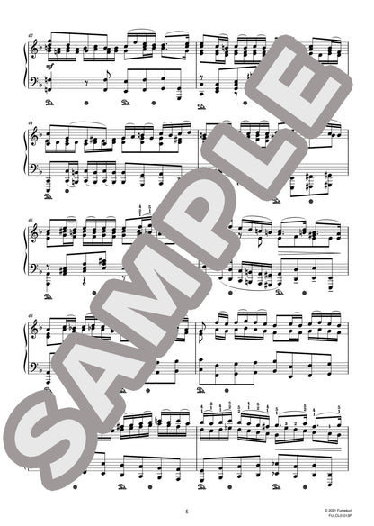 J.S.バッハによるブランデンブルク協奏曲 第1番 第1楽章（J.S.BACH=STRADAL) / クラシック・オリジナル楽曲【中上級】