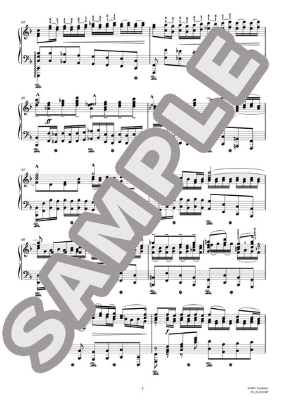 J.S.バッハによるブランデンブルク協奏曲 第1番 第1楽章（J.S.BACH=STRADAL) / クラシック・オリジナル楽曲【中上級】