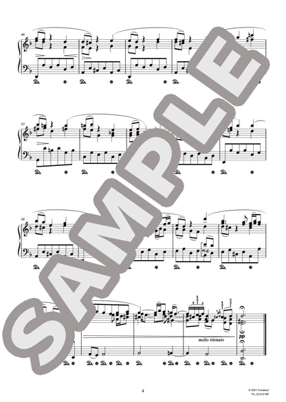 J.S.バッハによるブランデンブルク協奏曲 第2番 第2楽章（J.S.BACH=STRADAL) / クラシック・オリジナル楽曲【中上級】