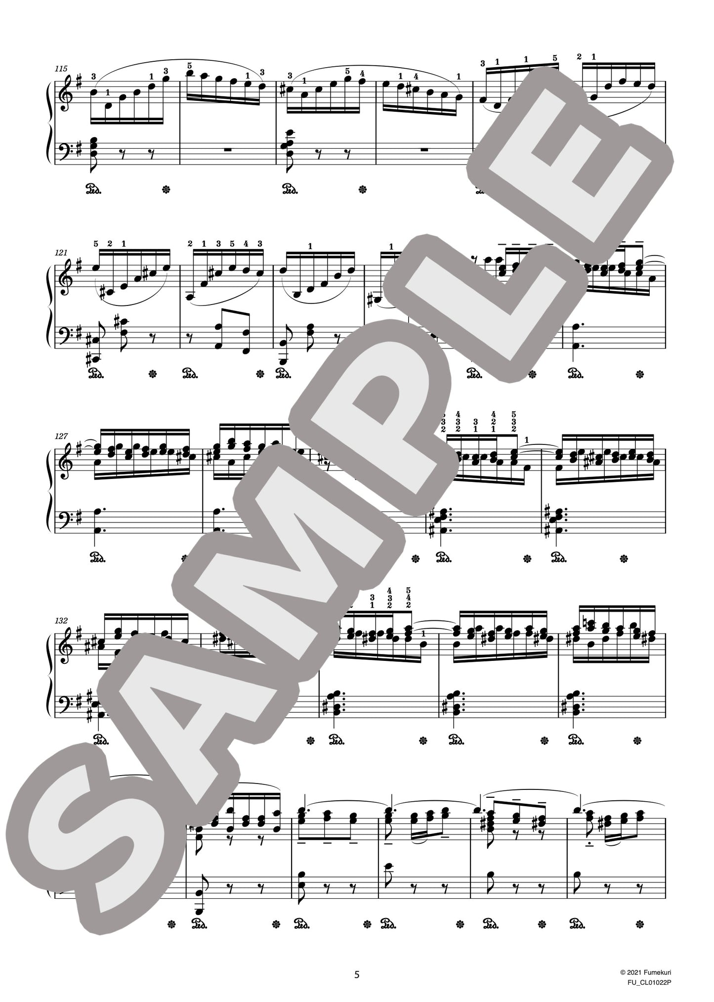 J.S.バッハによるブランデンブルク協奏曲 第4番 第1楽章（J.S.BACH=STRADAL) / クラシック・オリジナル楽曲【中上級】