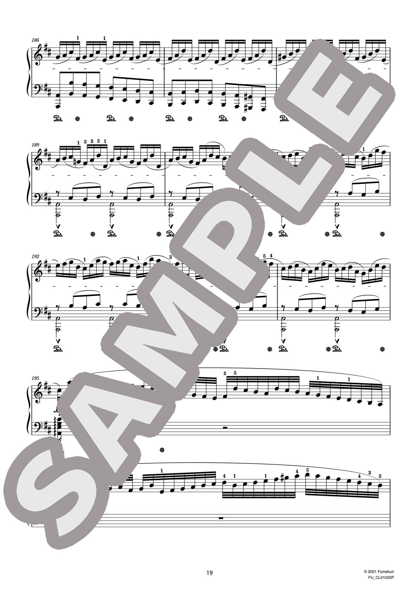 J.S.バッハによるブランデンブルク協奏曲 第5番 第1楽章（J.S.BACH=STRADAL) / クラシック・オリジナル楽曲【中上級】