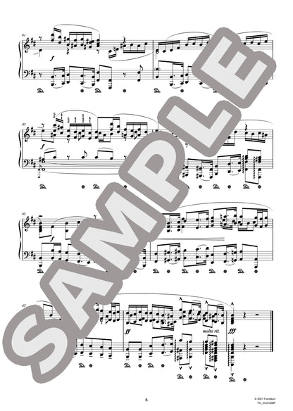 J.S.バッハによるブランデンブルク協奏曲 第5番 第2楽章（J.S.BACH=STRADAL) / クラシック・オリジナル楽曲【中上級】