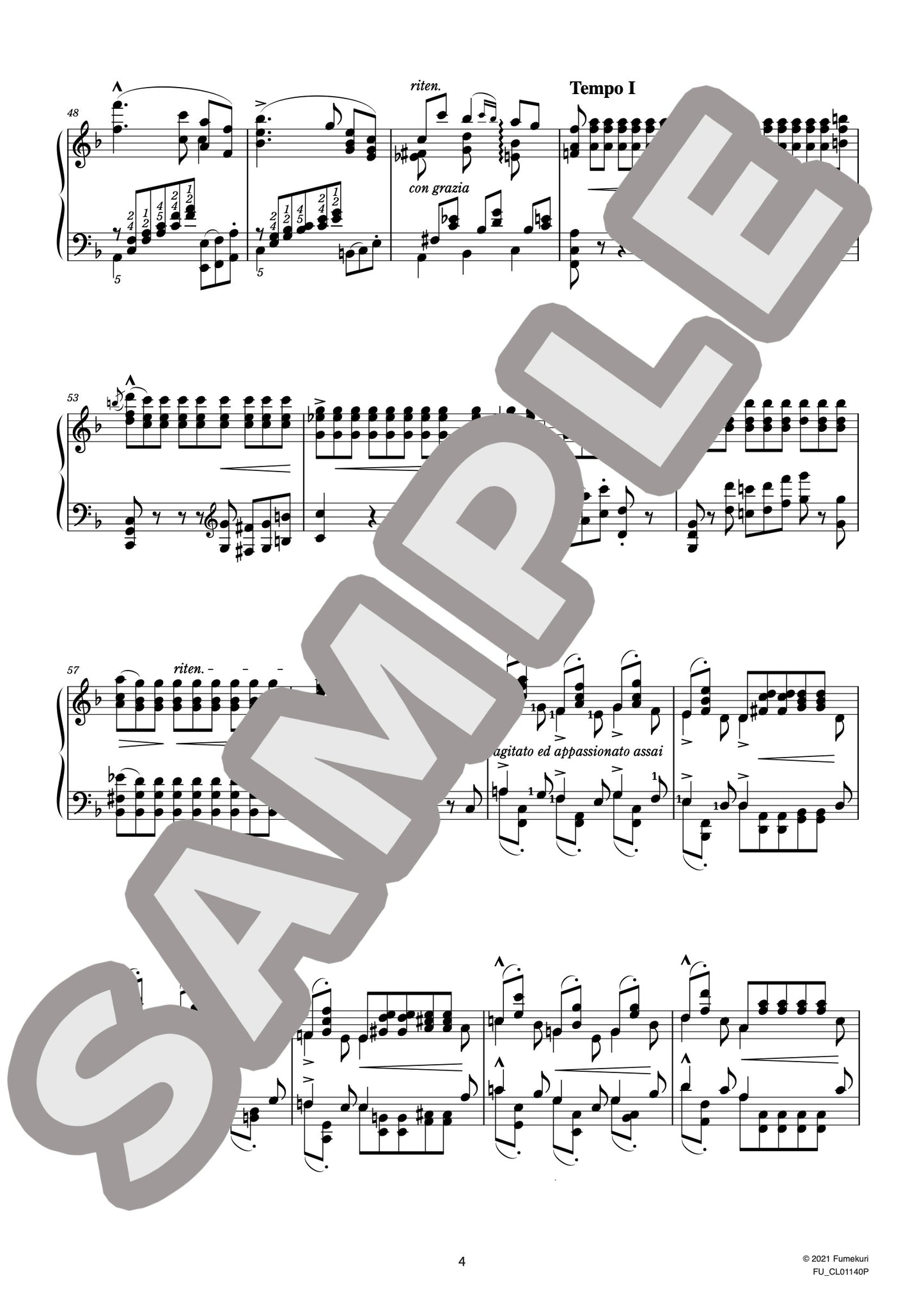 シューベルトによる『６つのメロディー』S.563 （シューベルトによる歌曲集『美しき水車小屋の娘』より 第7曲） 第5曲 焦 燥（SCHUBERT=LISZT) / クラシック・オリジナル楽曲【中上級】