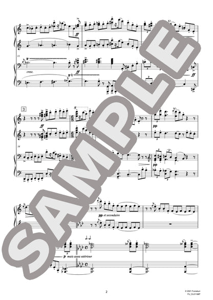 ユーモレスク 作品43［ピアノ連弾］ - 第4曲 スケルツェット（FLORENT SCHMITT) / クラシック・オリジナル楽曲【中上級】
