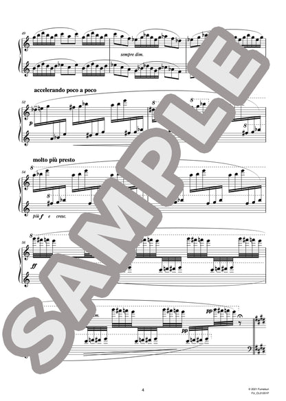 ピアノのための2つの小品 第2曲 白い蝶々（MASSENET) / クラシック・オリジナル楽曲【中上級】