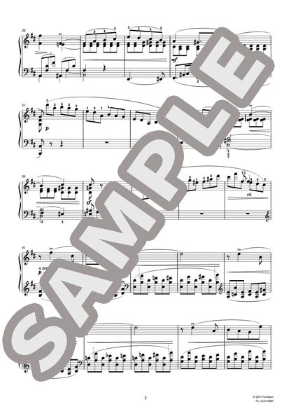 ３つの小品 第1番 前奏曲 ロ短調 Op.11-1（LYADOV) / クラシック・オリジナル楽曲【中上級】