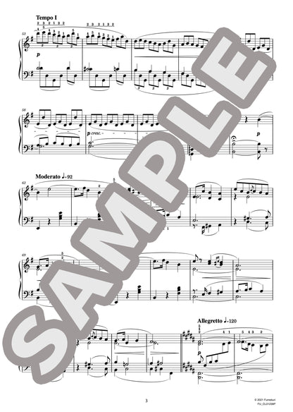 ２つの小品 第1番 田舎風マズルカ Op.31-1（LYADOV) / クラシック・オリジナル楽曲【中上級】