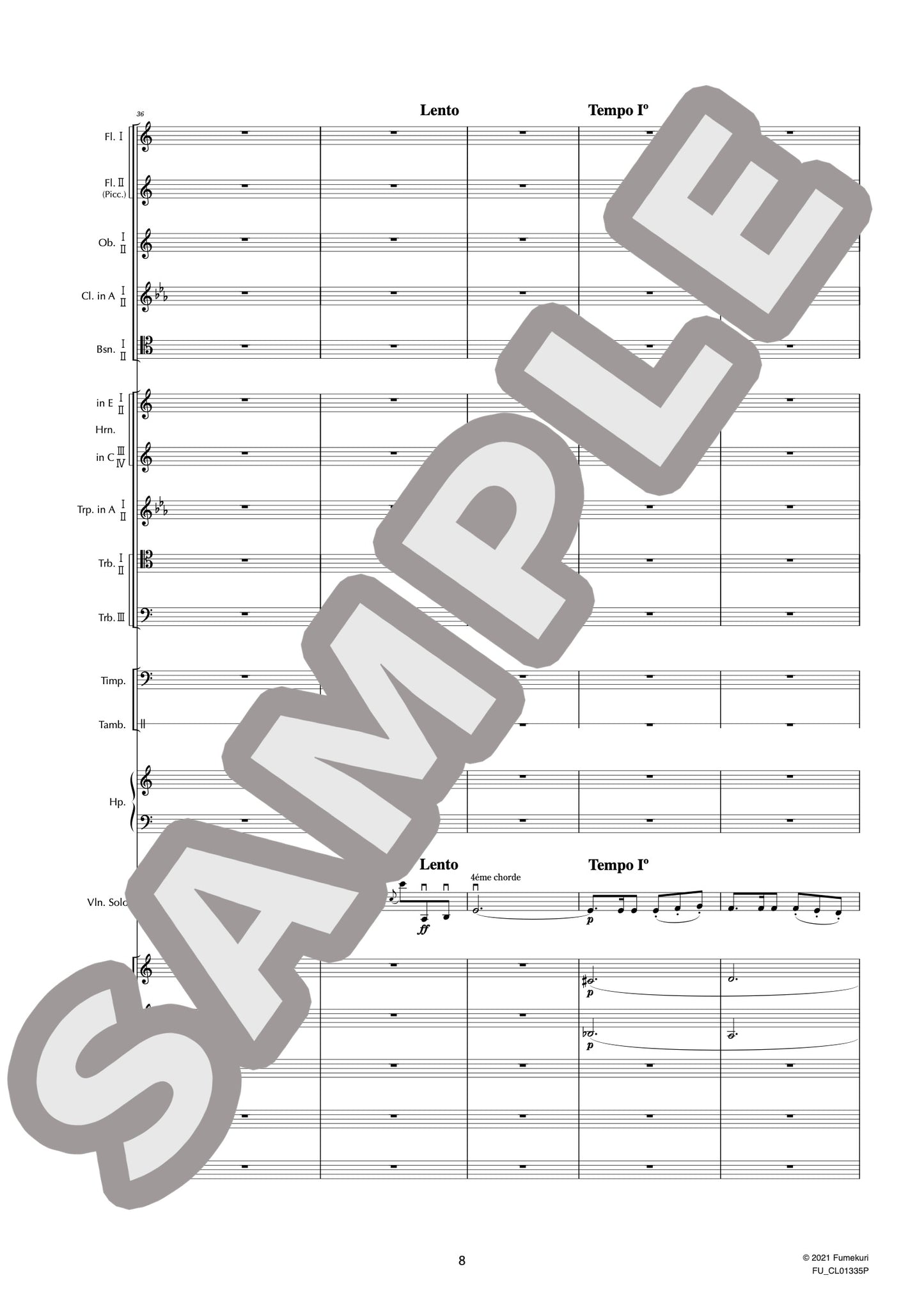 カルメン幻想曲 作品25 II. Lento assai（SARASATE) / クラシック・オリジナル楽曲【中上級】