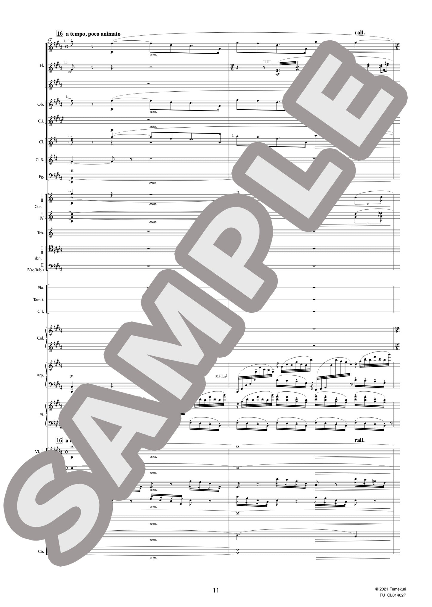 交響詩「ローマの松」 ジャニコロの松（RESPIGHI) / クラシック・オリジナル楽曲【中上級】