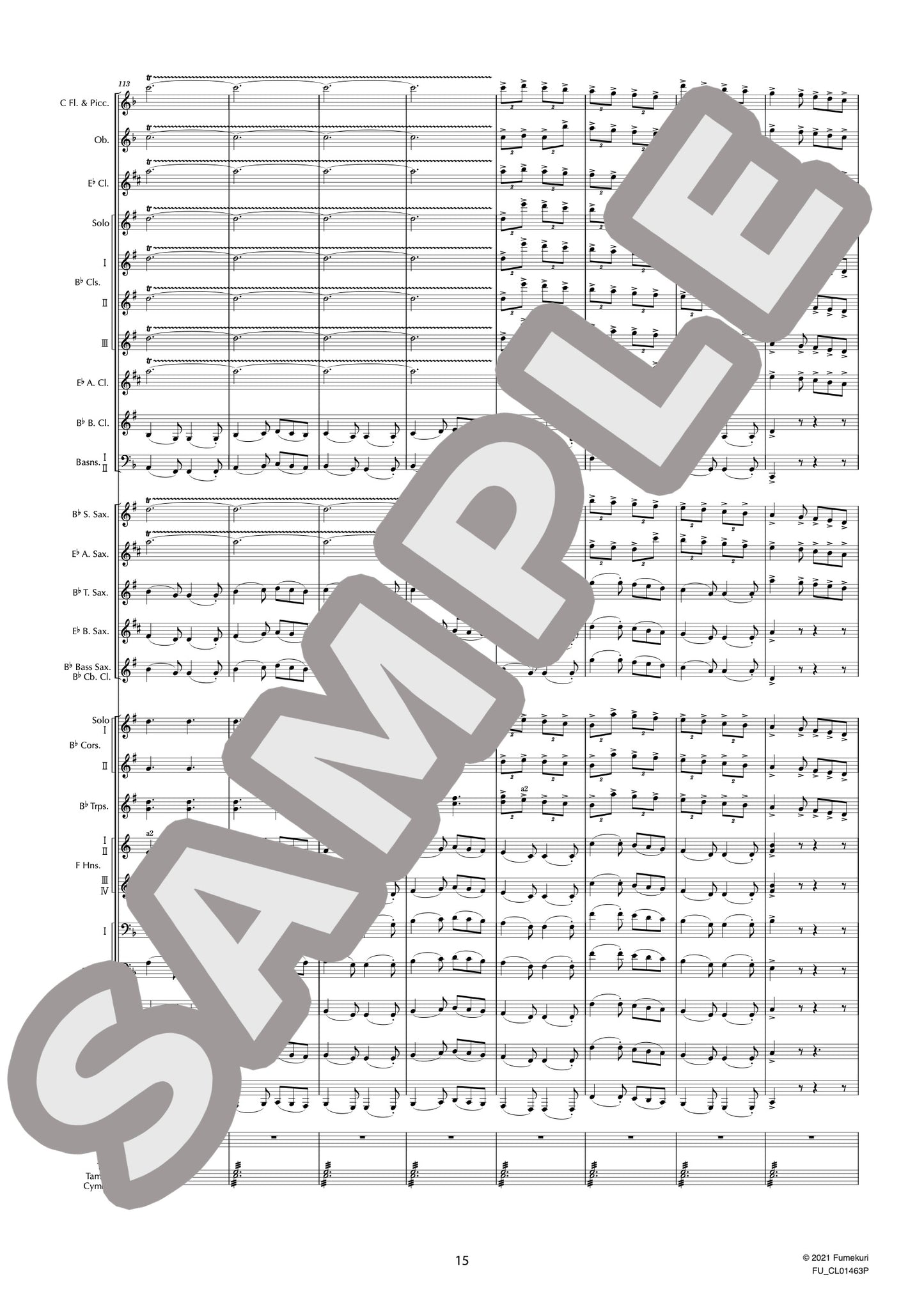 吹奏楽のための第2組曲 ヘ長調 作品28b IV. 『ダーガソン』による幻想曲（HOLST) / クラシック・オリジナル楽曲【中上級】