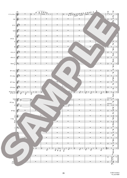 吹奏楽のための第2組曲 ヘ長調 作品28b IV. 『ダーガソン』による幻想曲（HOLST) / クラシック・オリジナル楽曲【中上級】