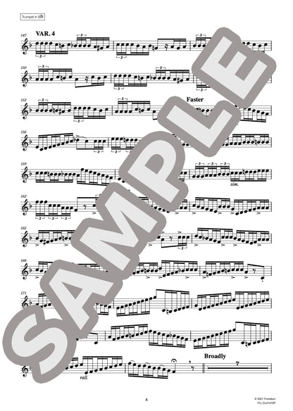 ヴェニスの謝肉祭による変奏曲［トランペットB-flat版］（ARBAN) / クラシック・オリジナル楽曲【中上級】