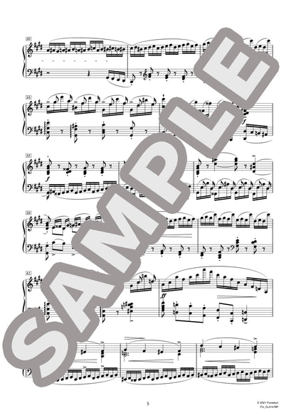12の練習曲 作品10より 第4番 嬰ハ短調（CHOPIN) / クラシック・オリジナル楽曲【中上級】