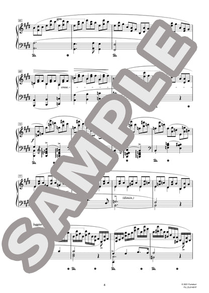 12の練習曲 作品25より 第5番 ホ短調（CHOPIN) / クラシック・オリジナル楽曲【中上級】