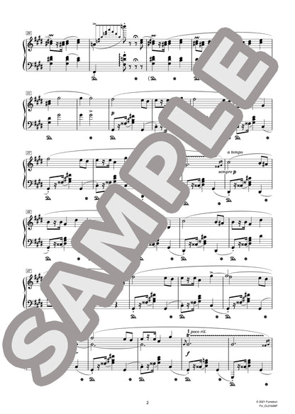 マズルカ 第21番 嬰ハ短調 作品30-4（CHOPIN) / クラシック・オリジナル楽曲【中上級】