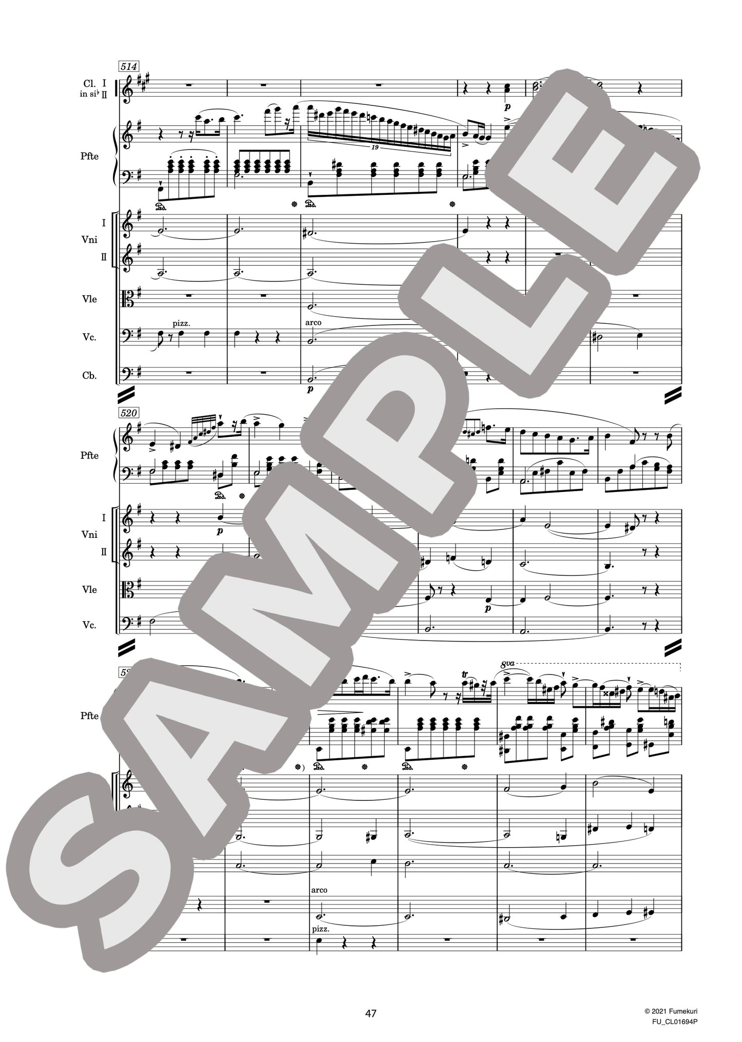 ピアノ協奏曲 第1番 ホ短調 作品11 第1楽章 ホ短調（CHOPIN) / クラシック・オリジナル楽曲【中上級】