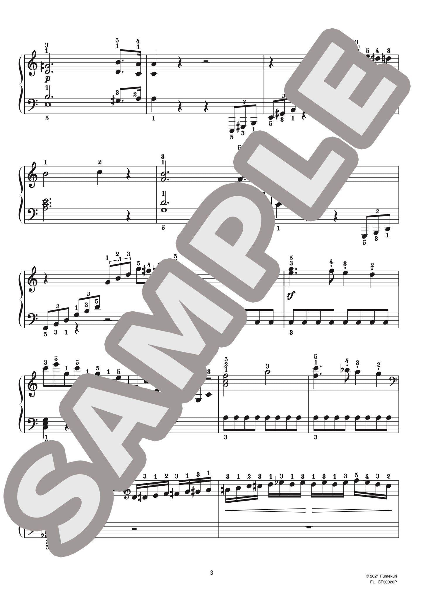 ピアノ協奏曲 第3番 第1楽章（ルートヴィヒ・ヴァン・ベートーヴェン) / クラシック・オリジナル楽曲【初中級】