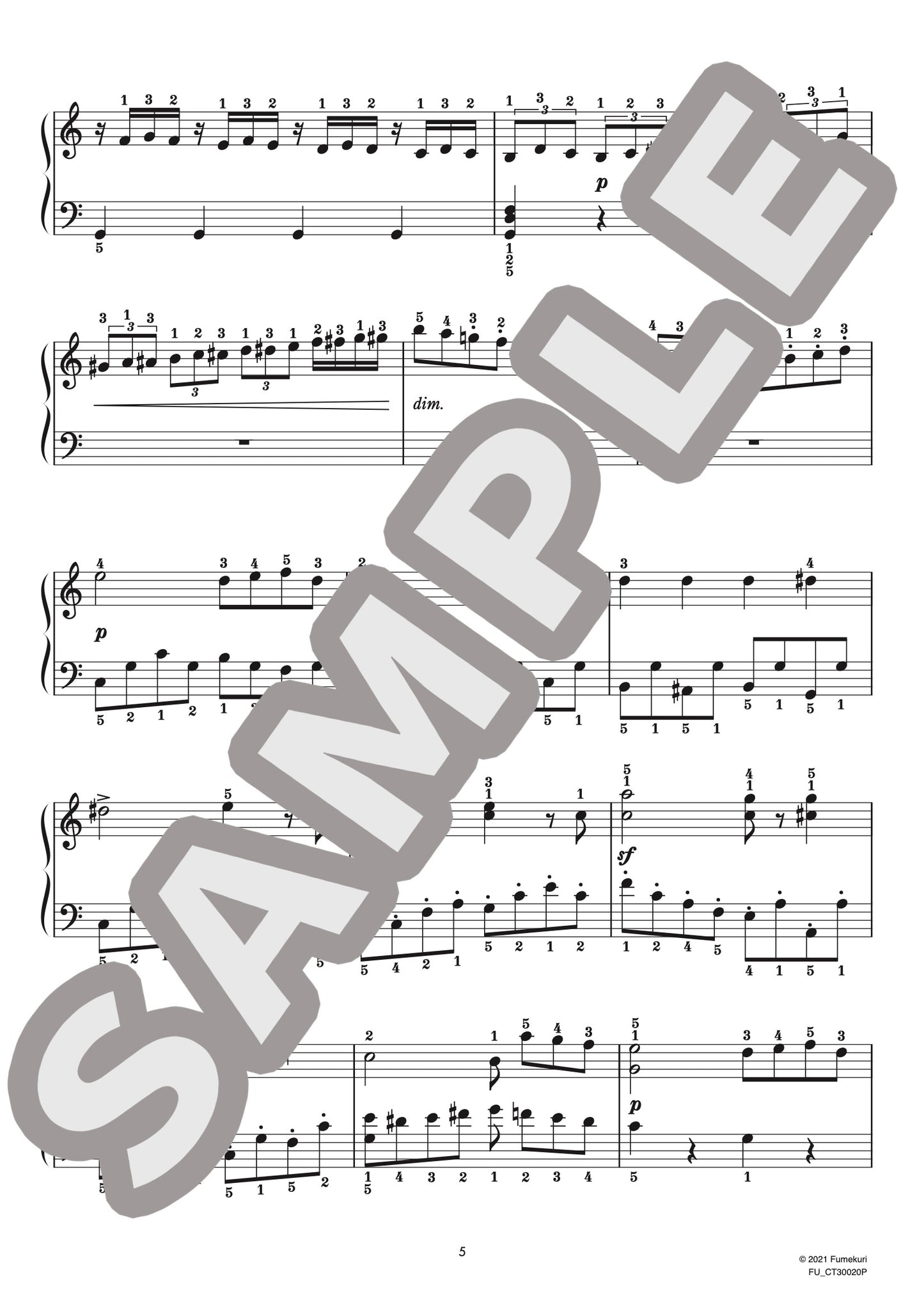 ピアノ協奏曲 第3番 第1楽章（ルートヴィヒ・ヴァン・ベートーヴェン) / クラシック・オリジナル楽曲【初中級】