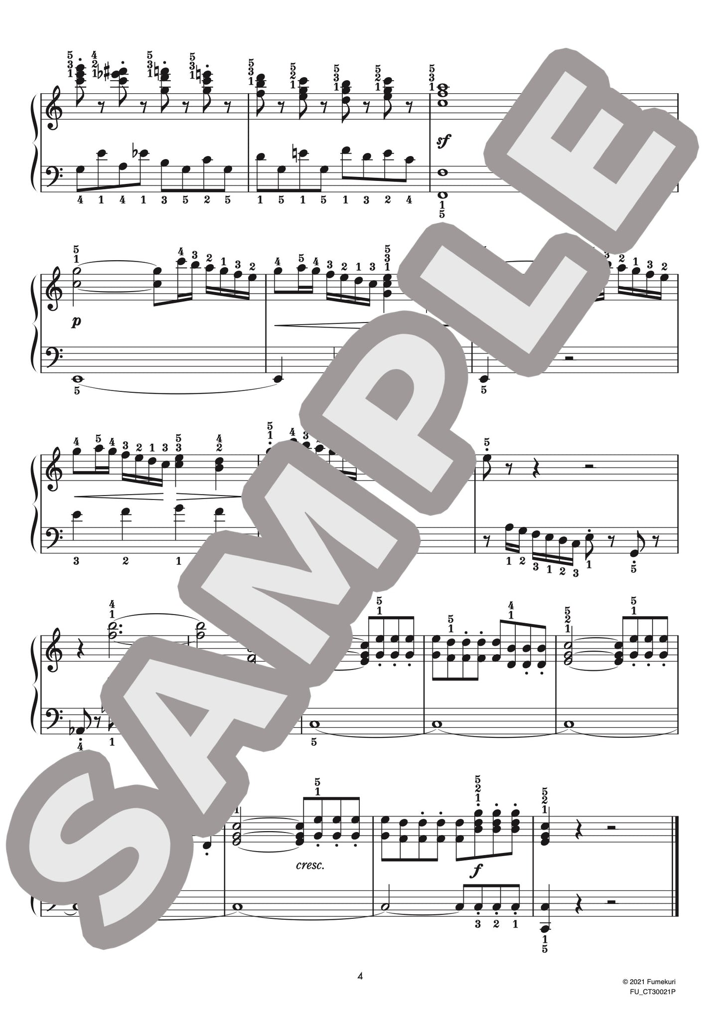 ピアノ協奏曲 第4番 第1楽章（ルートヴィヒ・ヴァン・ベートーヴェン) / クラシック・オリジナル楽曲【初中級】